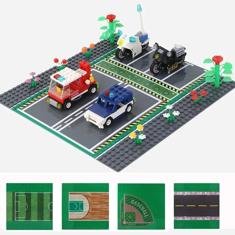 Placa base de ciudad para bloques de construcción manualidades - imagen 4