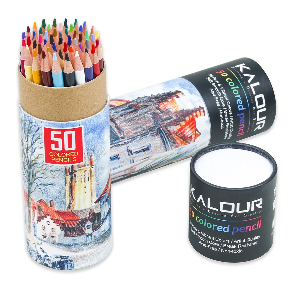 Lápices de colores para dibujo graffiti pintado a mano escolar - imagen 2