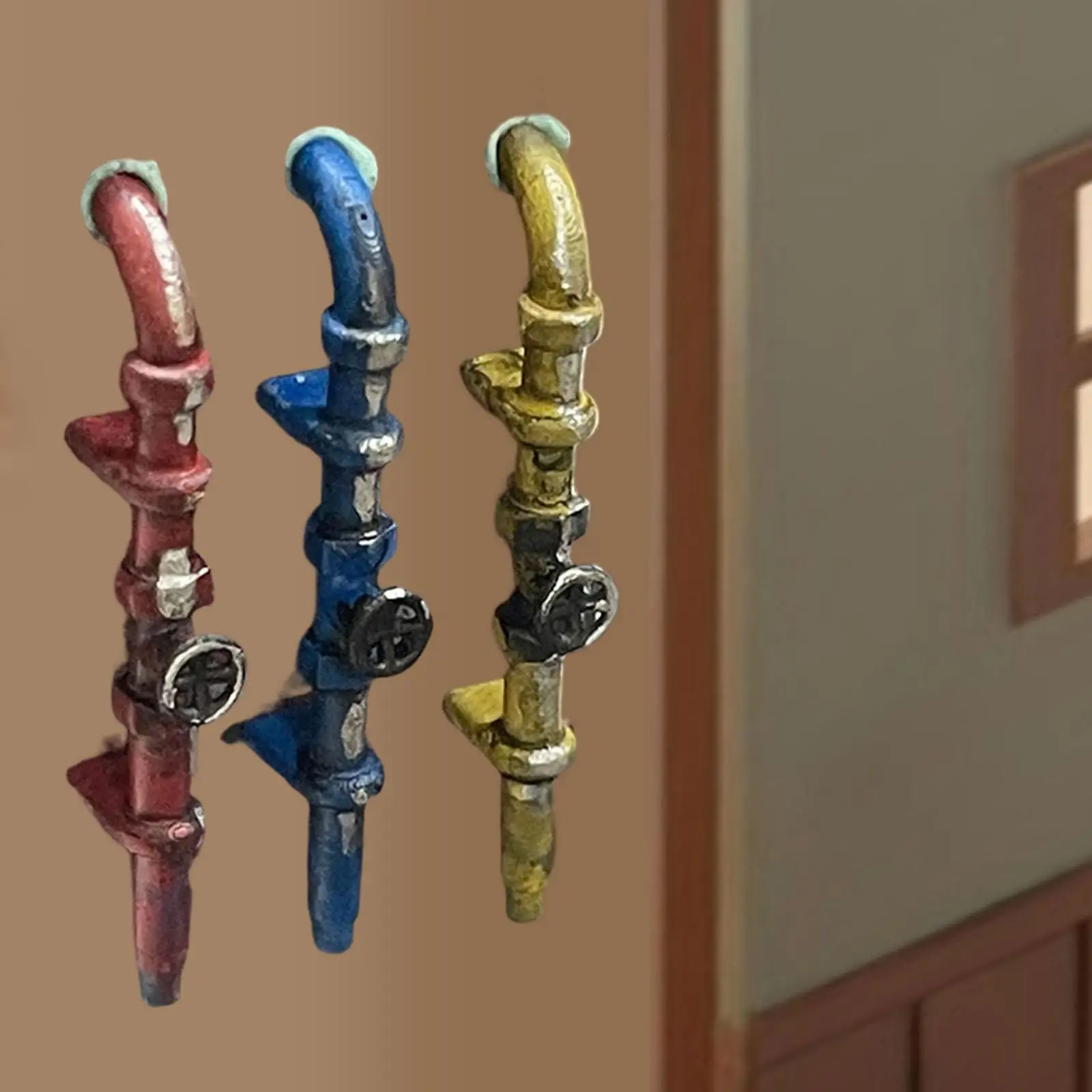 Accesorio diorama tubería en miniatura realista de plástico - imagen 3