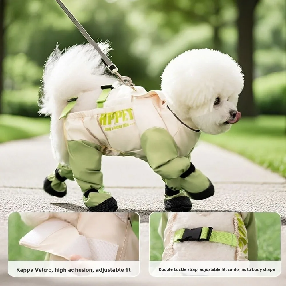 Pantalones impermeables reflectantes para perro, fáciles de limpiar - imagen 3