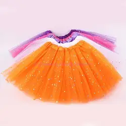 Vestido de ballet con lentejuelas y tul elástico para niñas