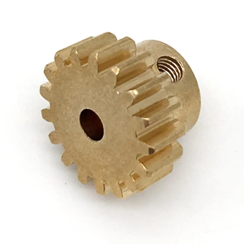 Piñón de motor metálico de precisión para ejes RC buggy y crawler - imagen 2
