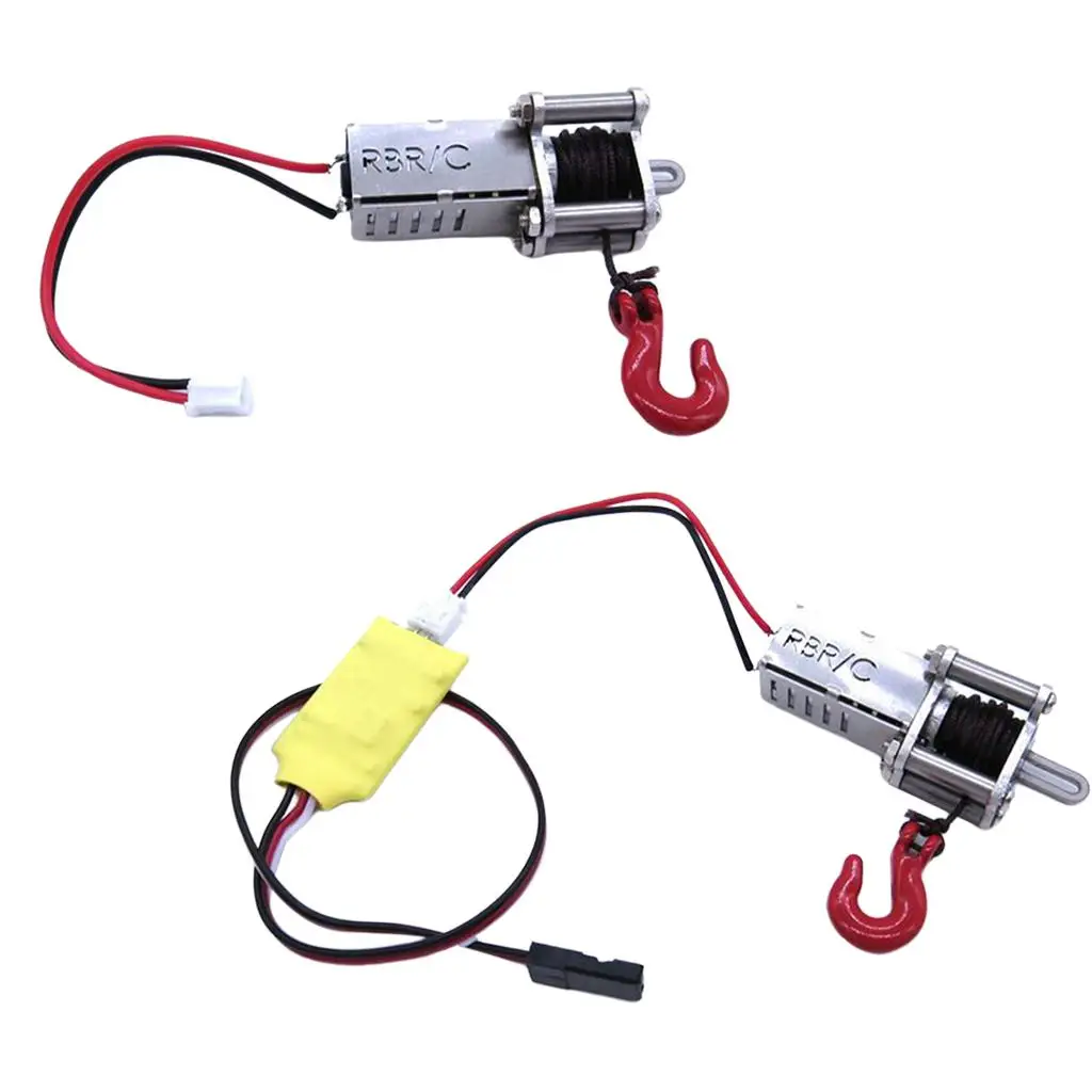 Cabrestante automático de aluminio para coches RC todoterreno - imagen 3