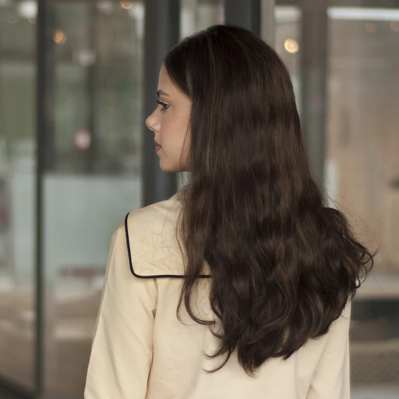 Conjunto top y falda de algodón - Cuello cuadrado con cordón - imagen 5