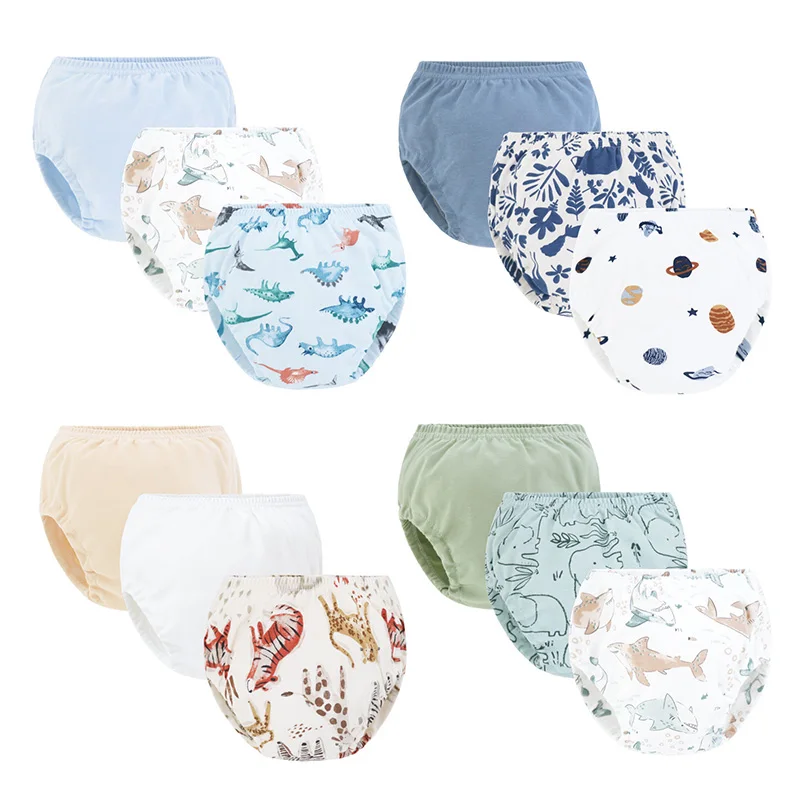 Bragas infantiles de algodón con estampado de dibujos para verano - imagen 4
