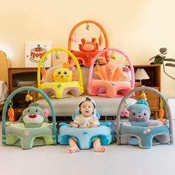Silla de aprendizaje para bebé con respaldo alto anticaída