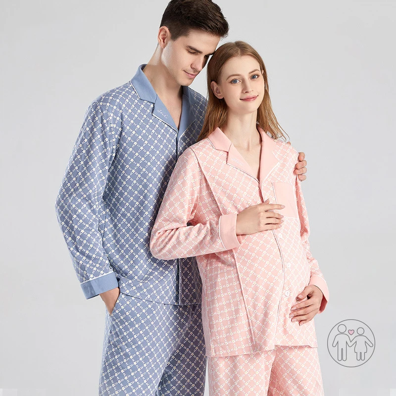 Pijamas de lactancia para hospital y posparto – maternidad - imagen 2