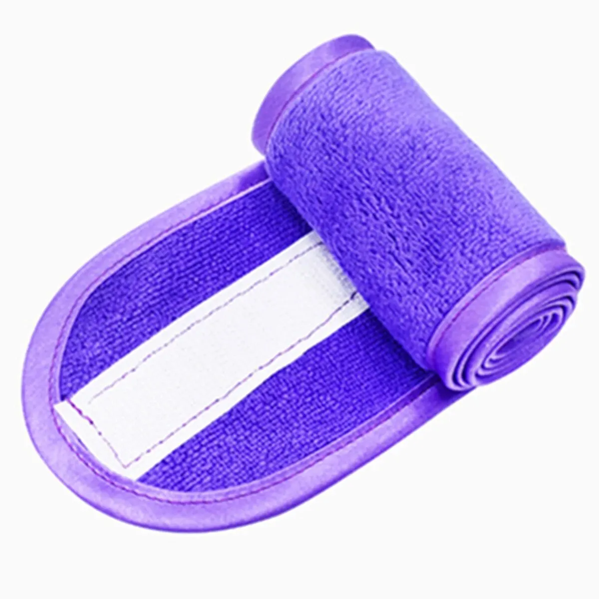 Toalla facial ajustable para lavado con diadema de baño estilo spa - imagen 5