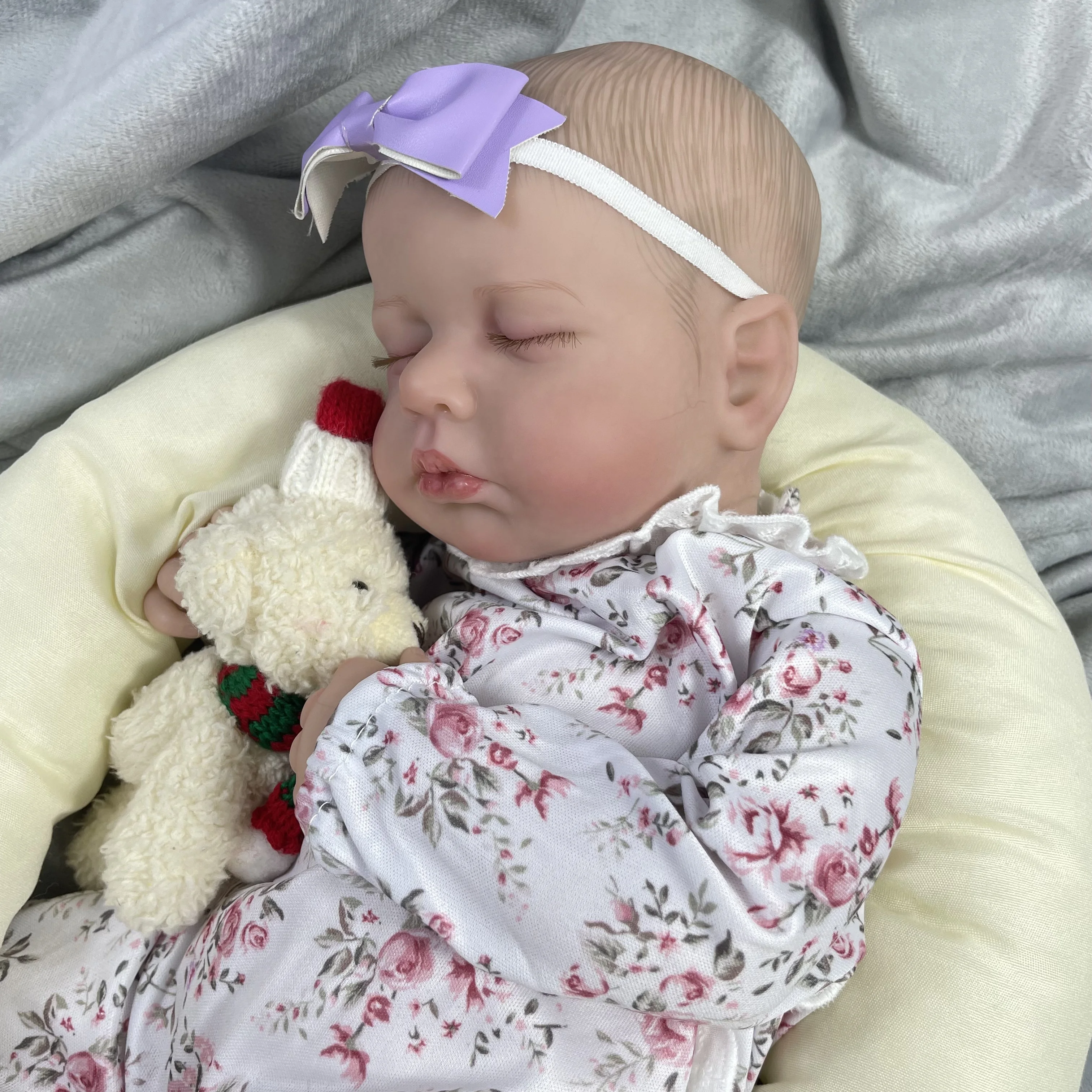 MRB LouLou muñeca reborn realista recién nacido de silicona - imagen 3