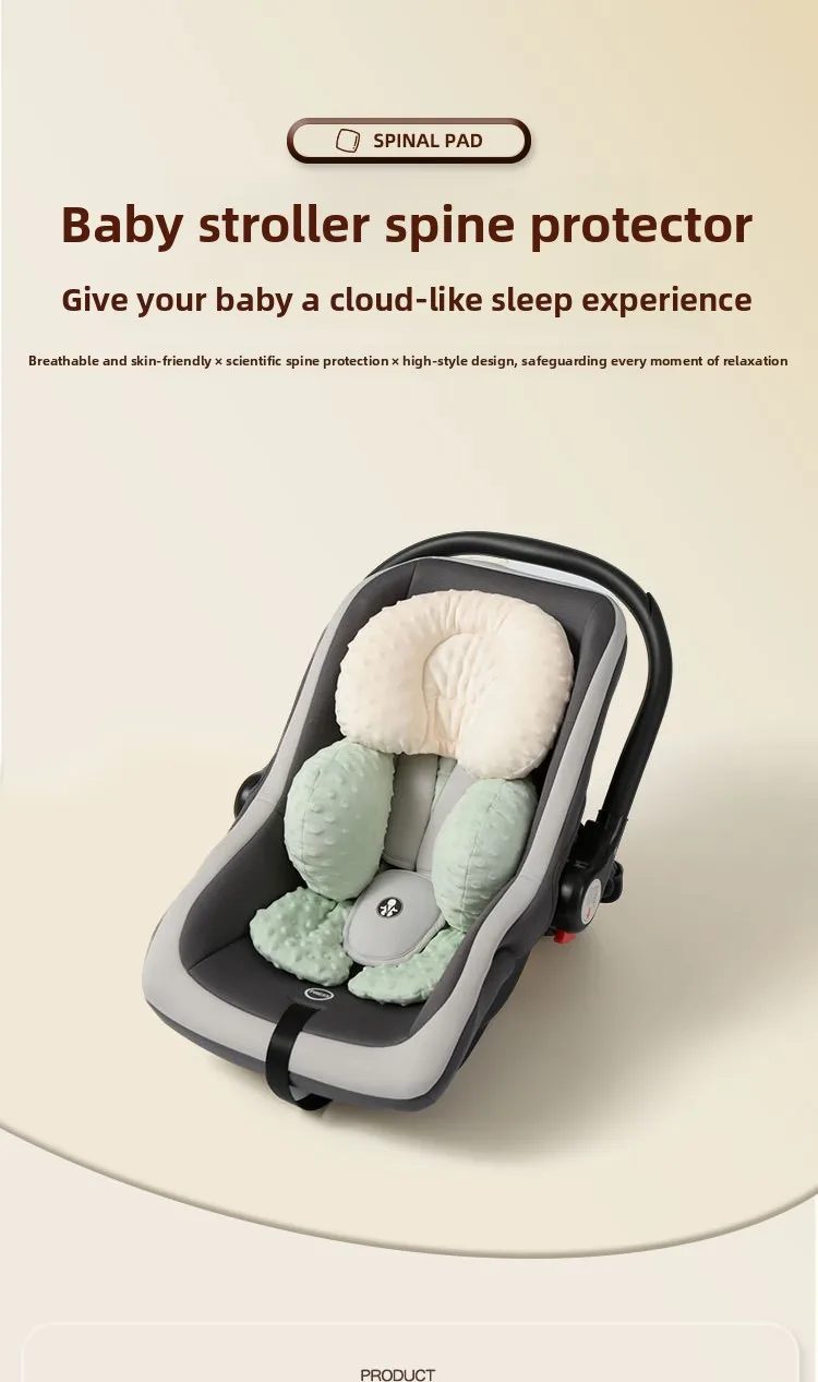 Cojín Doudou de terciopelo para cochecito