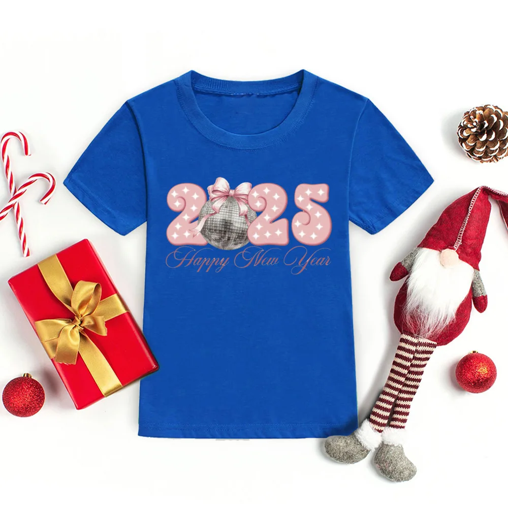 Camiseta Año Nuevo para niños – Fiesta informal 2025 - imagen 4