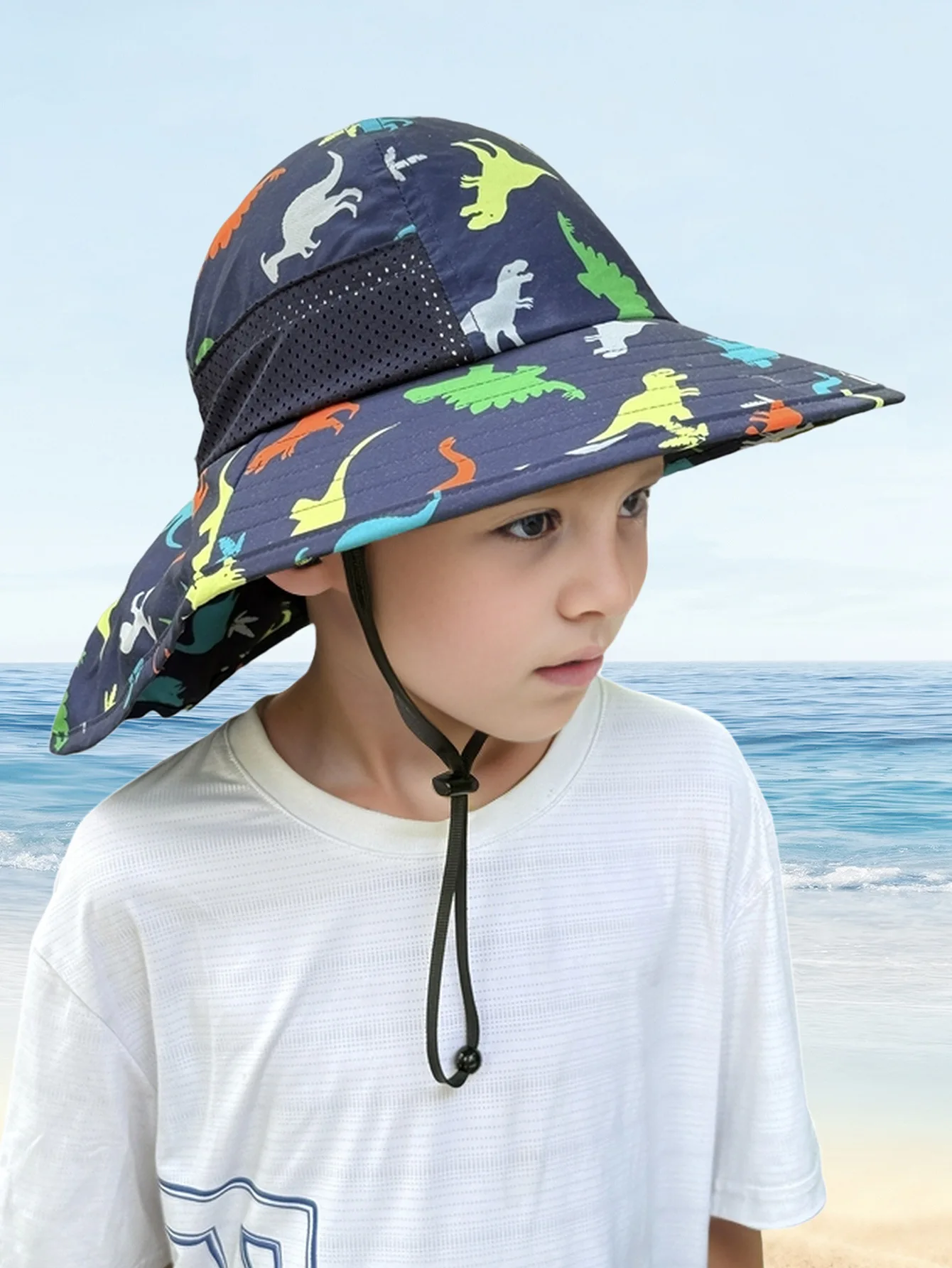 Gorro infantil listo para el sol