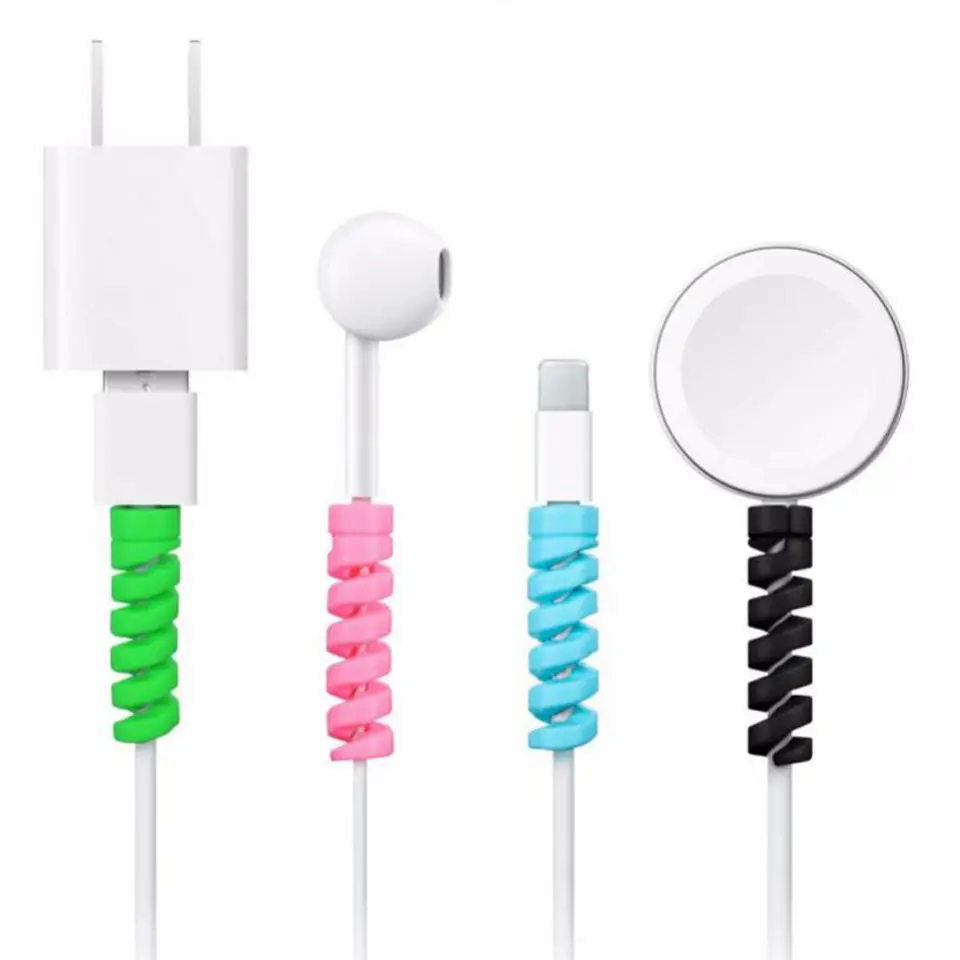 Detalle de protector y cable