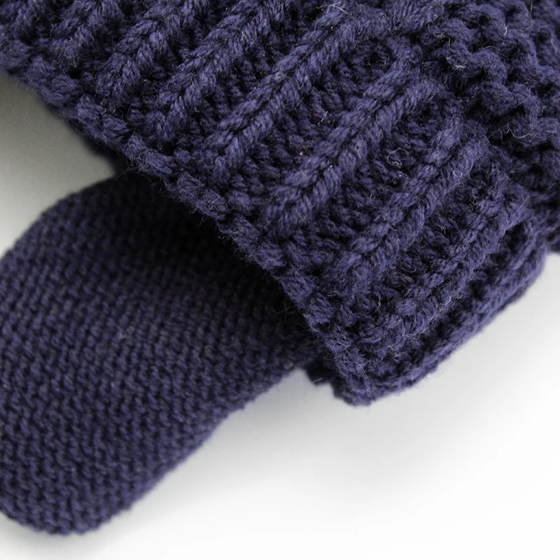 Gorro de punto con orejas para bebé – Abrigado para invierno - imagen 5