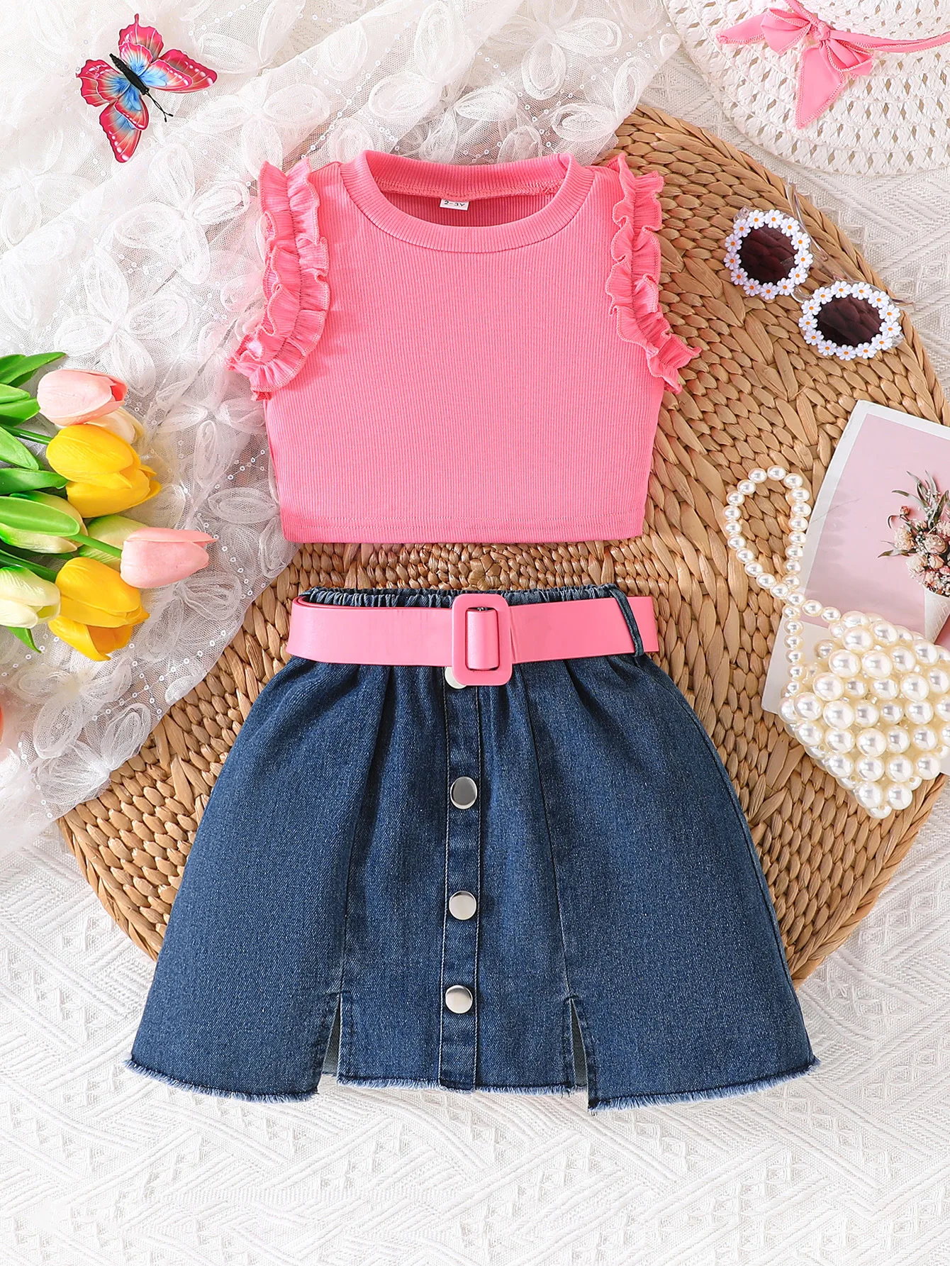 Detalle del look coreano
