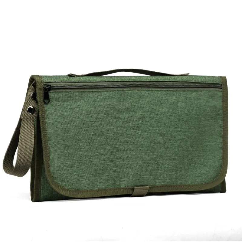 Bolsa de pañales impermeable portátil con cambiador para bebé - imagen 3