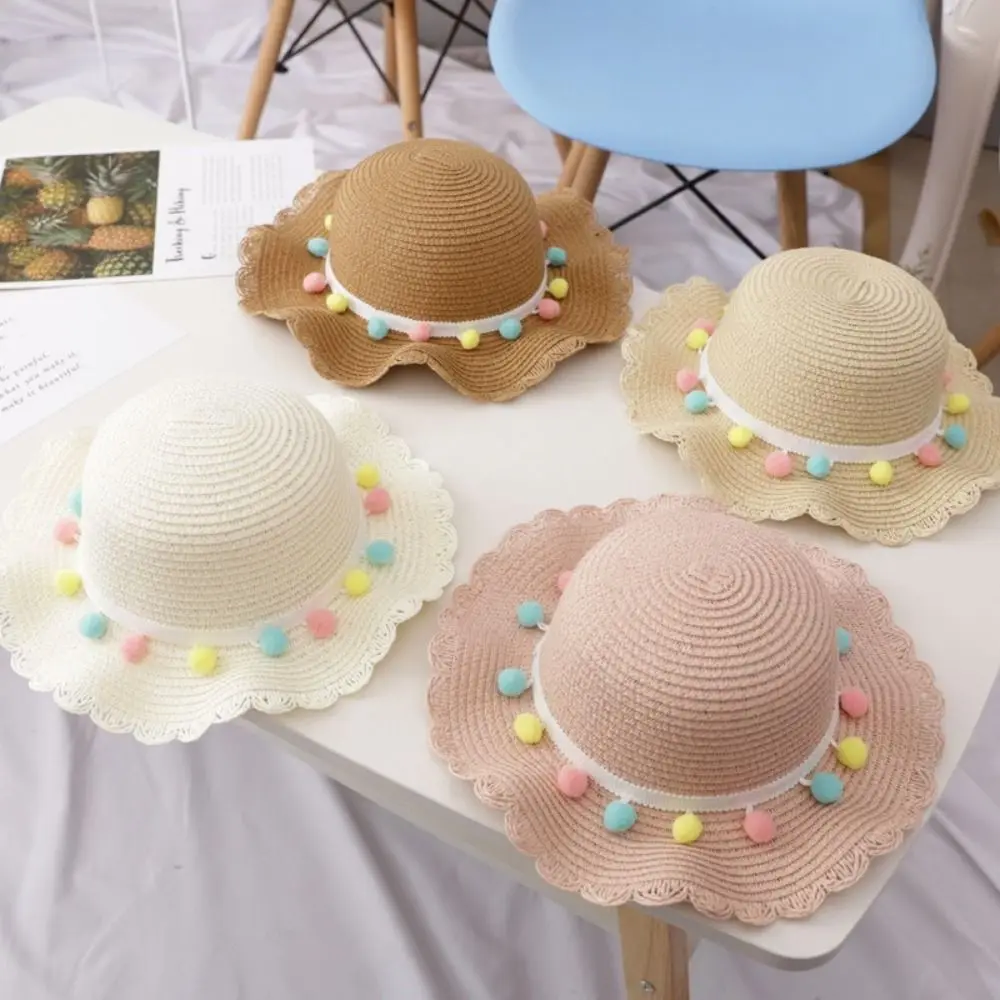 Sombrero de sol infantil tipo pescador con ala ancha para playa - imagen 2