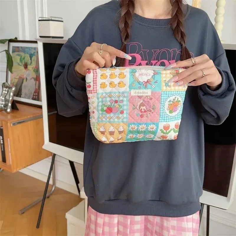 Bolsa para pañales de bebé con cremallera, portátil y amplia capacidad