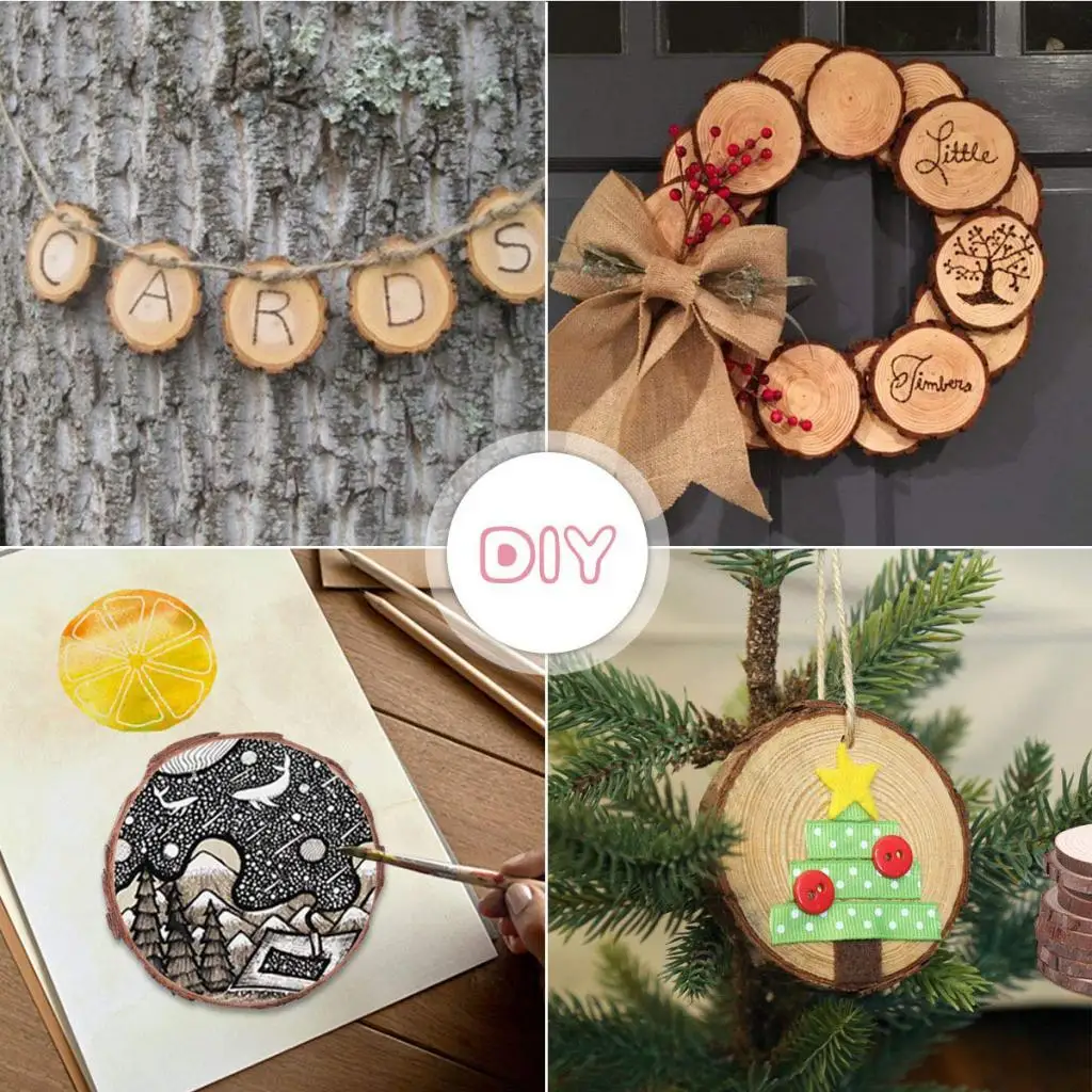 Decoración de pared infantil madera ecológica con nombre y placas - imagen 2
