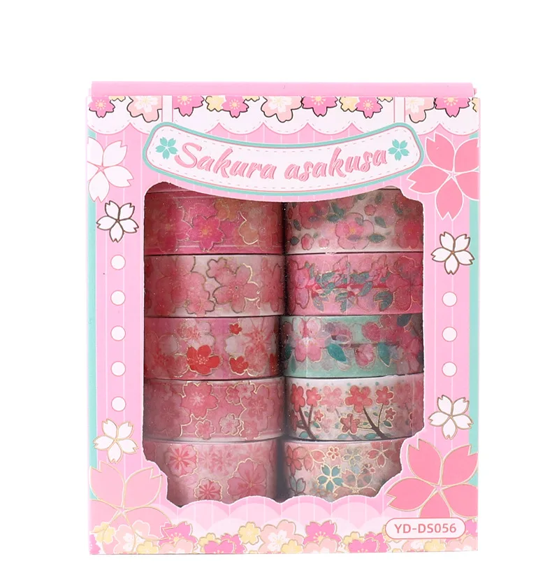 Washitape decorativo para diarios y manualidades