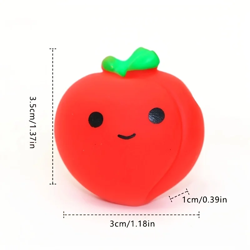 Juguetes blandos Squishy antiestrés para niños – Set frutas - imagen 3