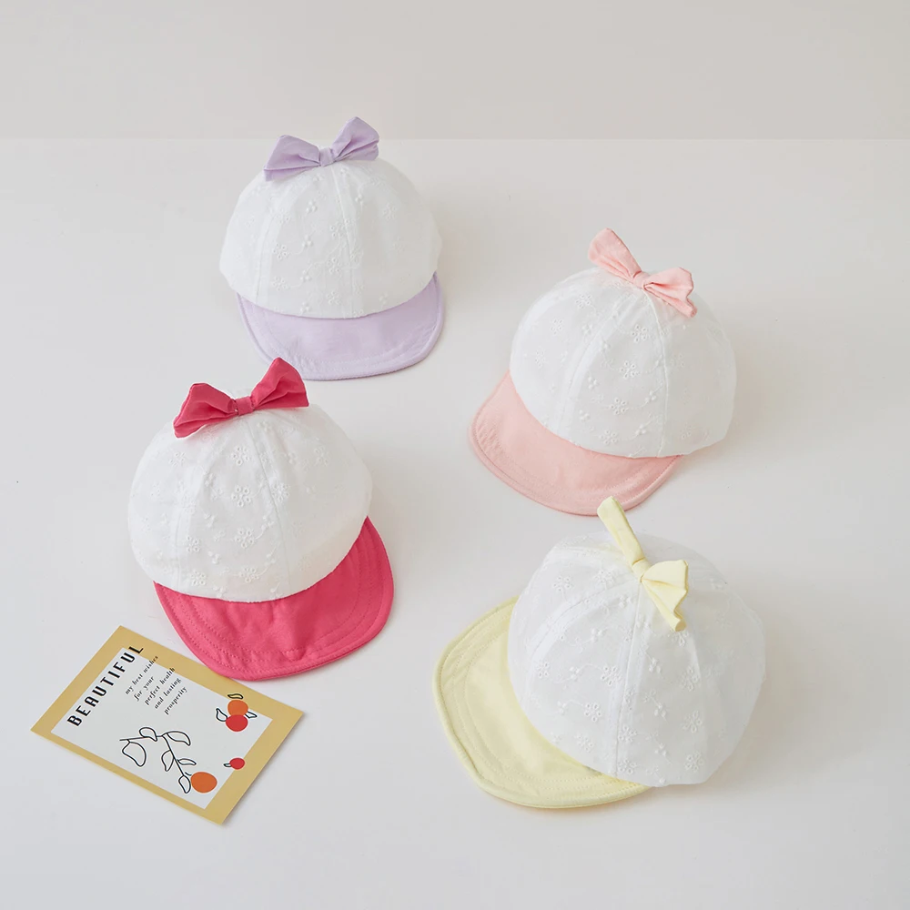Gorra de béisbol bordada con lazo ajustable para bebés y niños - imagen 4