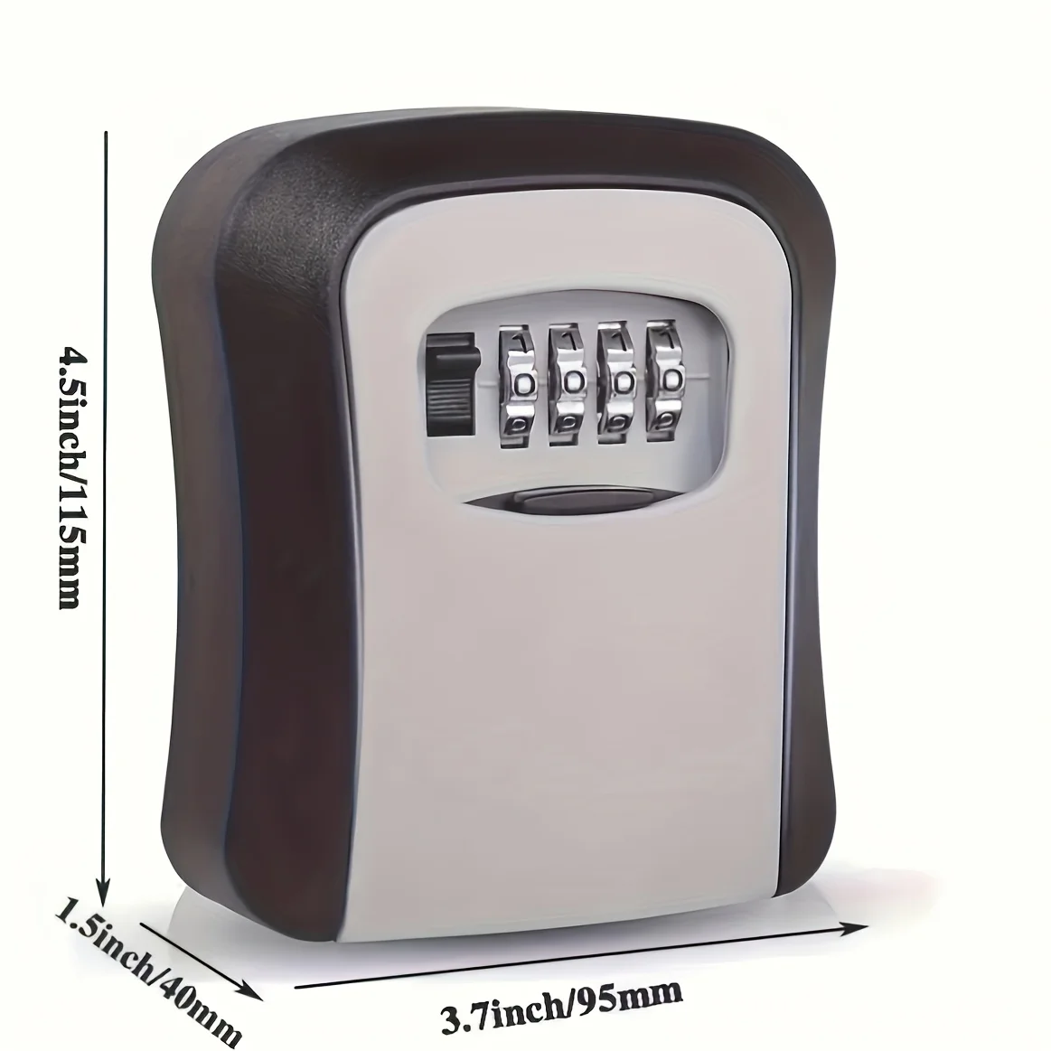 Caja de llaves de combinación de pared segura sin batería - imagen 3