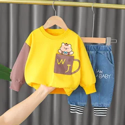 Chándal suave para bebé niña - Temporada primavera-otoño