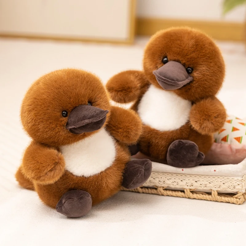 Peluche de ornitorrinco esponjoso estilo tierno, pato suave - imagen 5