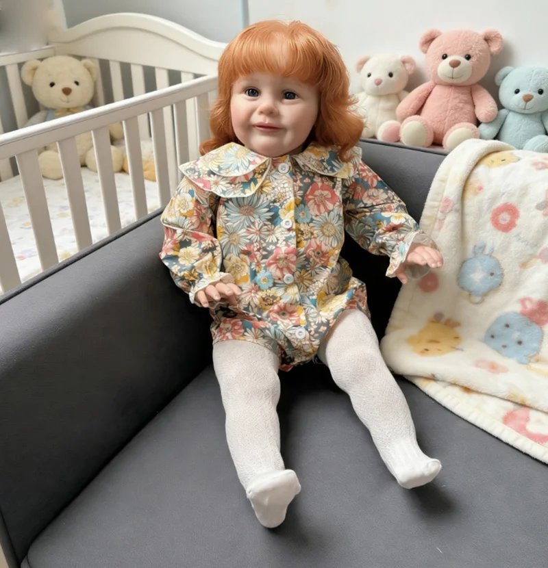 Muñeca Reborn Zoe realista con piel pintada a mano 3D tacto suave - imagen 3