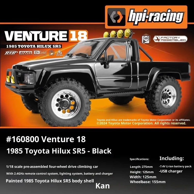 Coche teledirigido 4WD HILUX todoterreno doble velocidad RTR - imagen 3