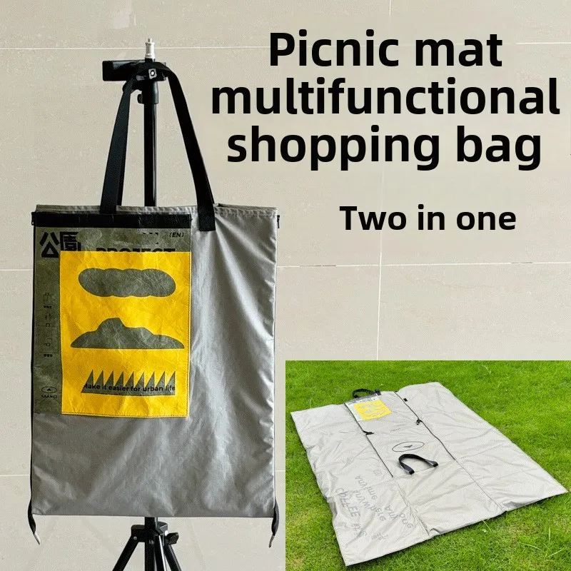 Bolsa tote con cremallera para picnic