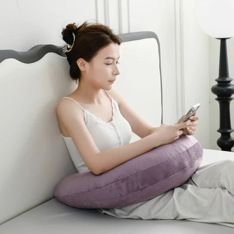 Almohada de lactancia envolvente con funda lavable para recién nacidos
