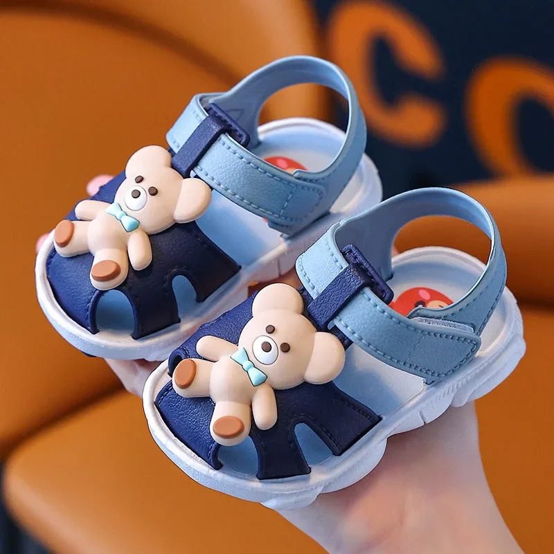 Sandalias de bebé antideslizantes en goma suave para niños y niñas - imagen 4