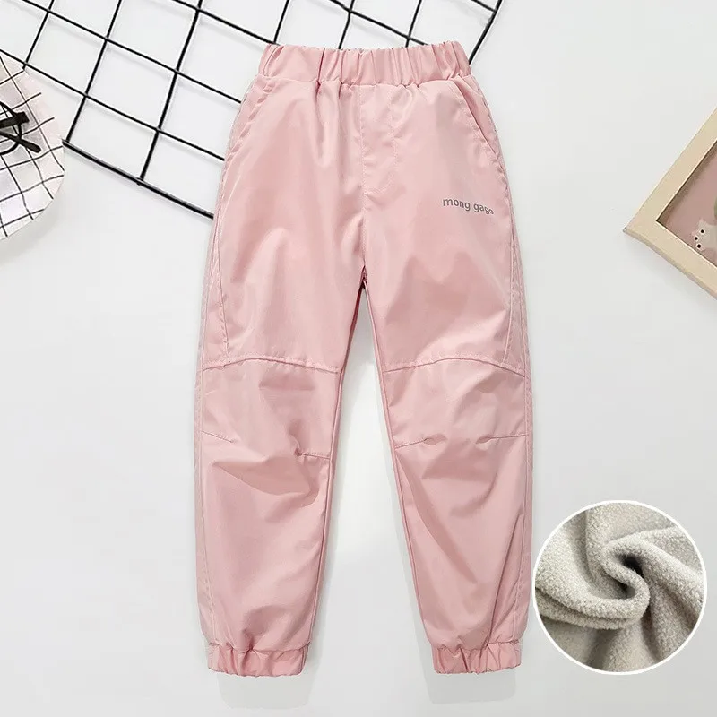 Pantalones de invierno acolchados a prueba de viento para niños - imagen 4