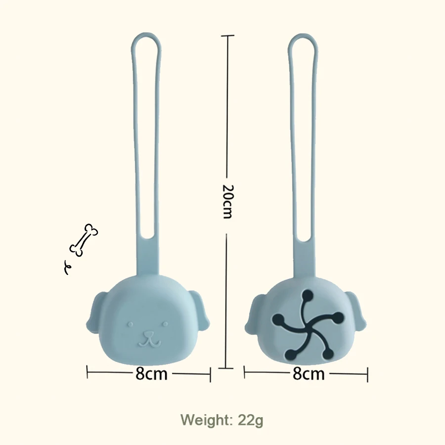 Portachupetes de silicona sin BPA – Diseño animado para bebé - imagen 2