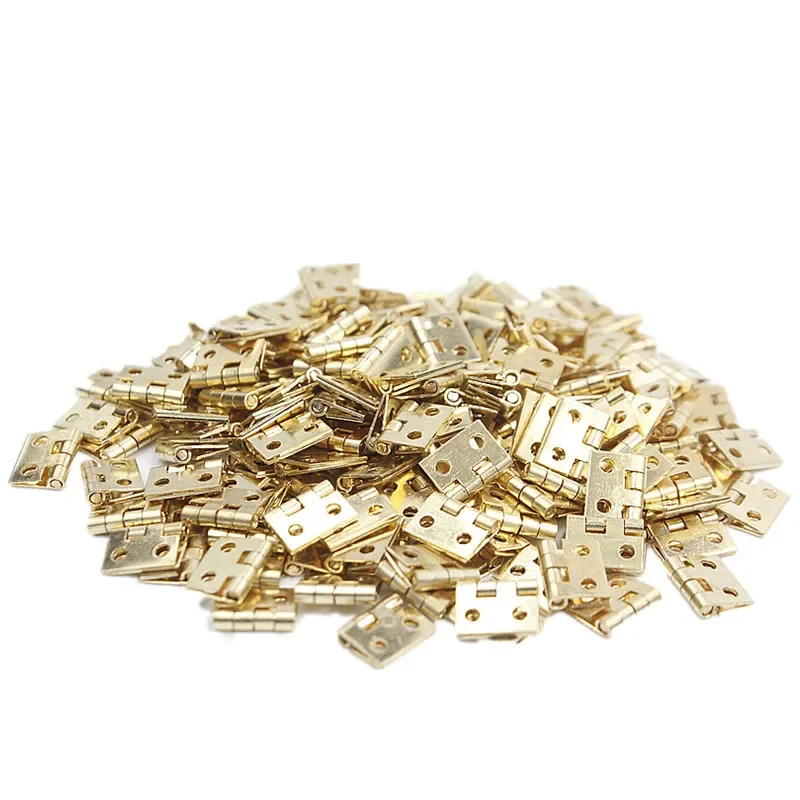 Mini bisagras plegables de cobre para juguete artesanal - imagen 3