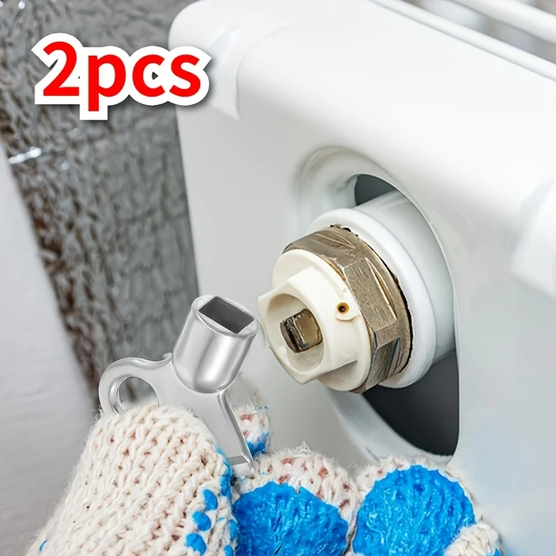 Llave universal para purgar radiadores y liberar el aire