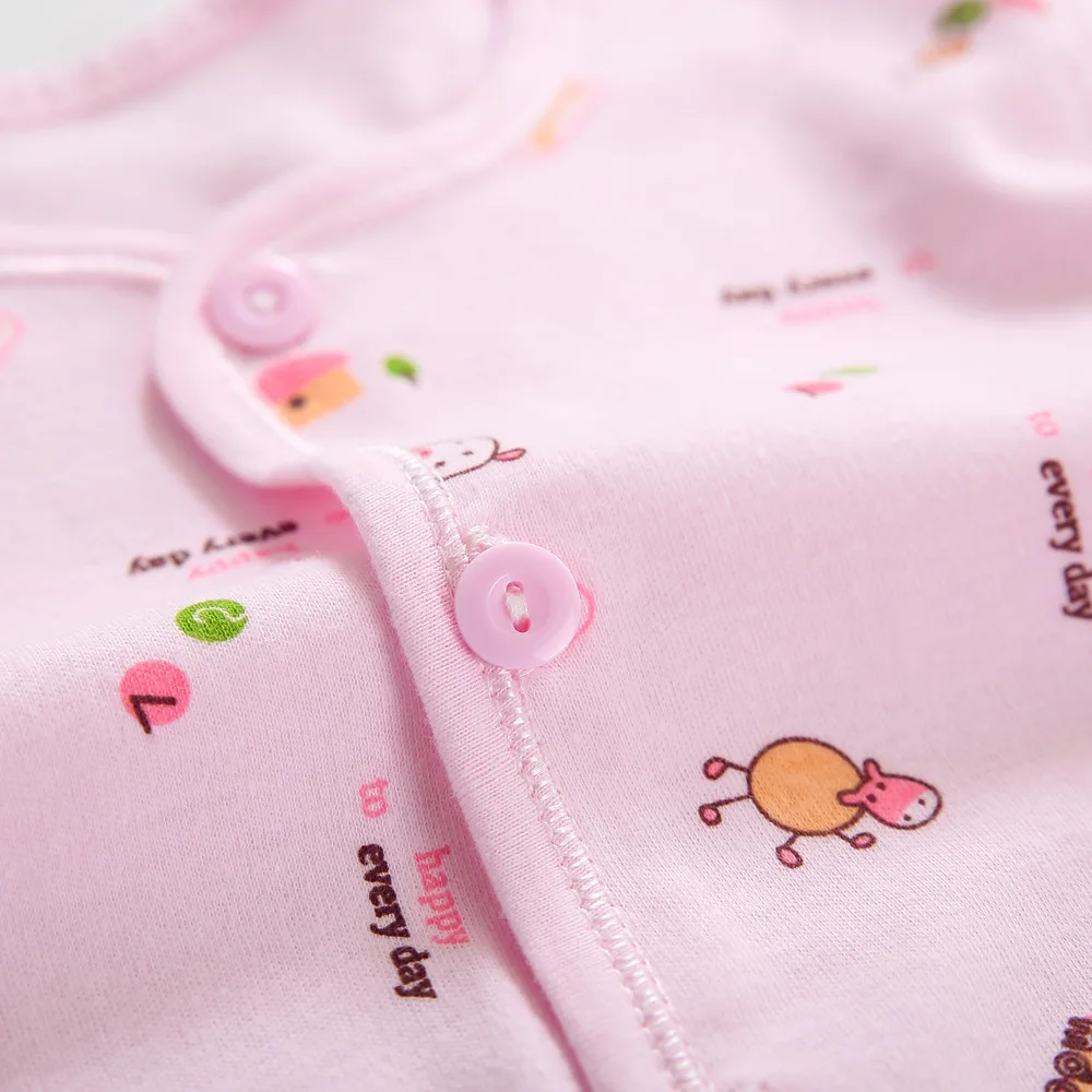 Conjunto de bebé algodón con dibujos animados: camiseta y pantalón - imagen 4