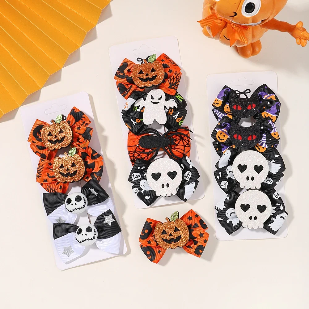 Pinzas y horquillas Halloween para bebé – Accesorios de pelo infantiles - imagen 2