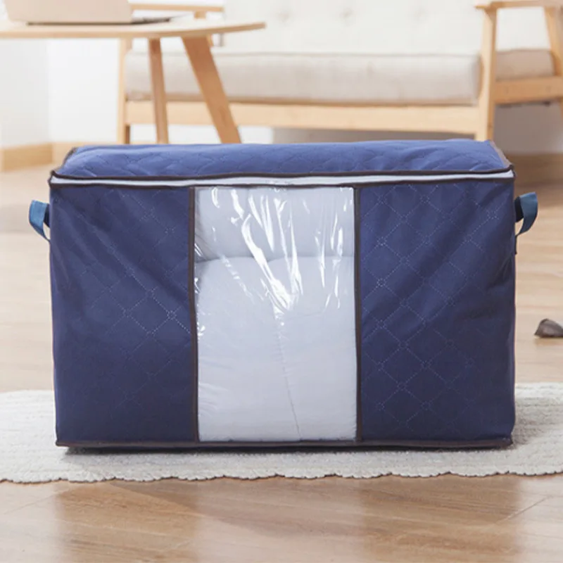 Bolsa de almacenamiento grande de edredones con ventana visible - imagen 2