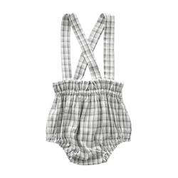 Peleles sin mangas para bebé recién nacido – Unisex traje sol cuadros