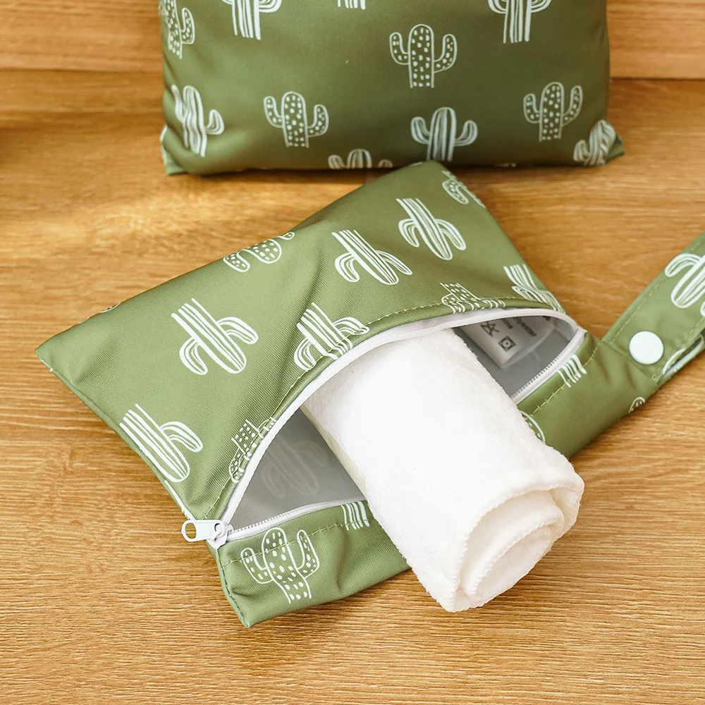 Bolsas húmedas para bebé impermeables y reutilizables - imagen 3