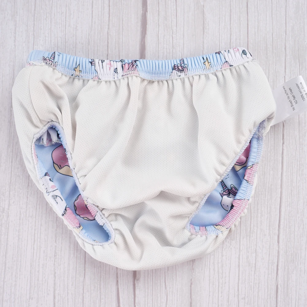 Elinfant Pañal de baño reutilizable con estampado floral para bebé - imagen 5