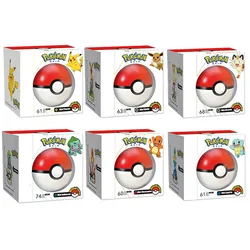 Bloques de construcción Pokémon mini grúa Pikachu Charmander de montaje