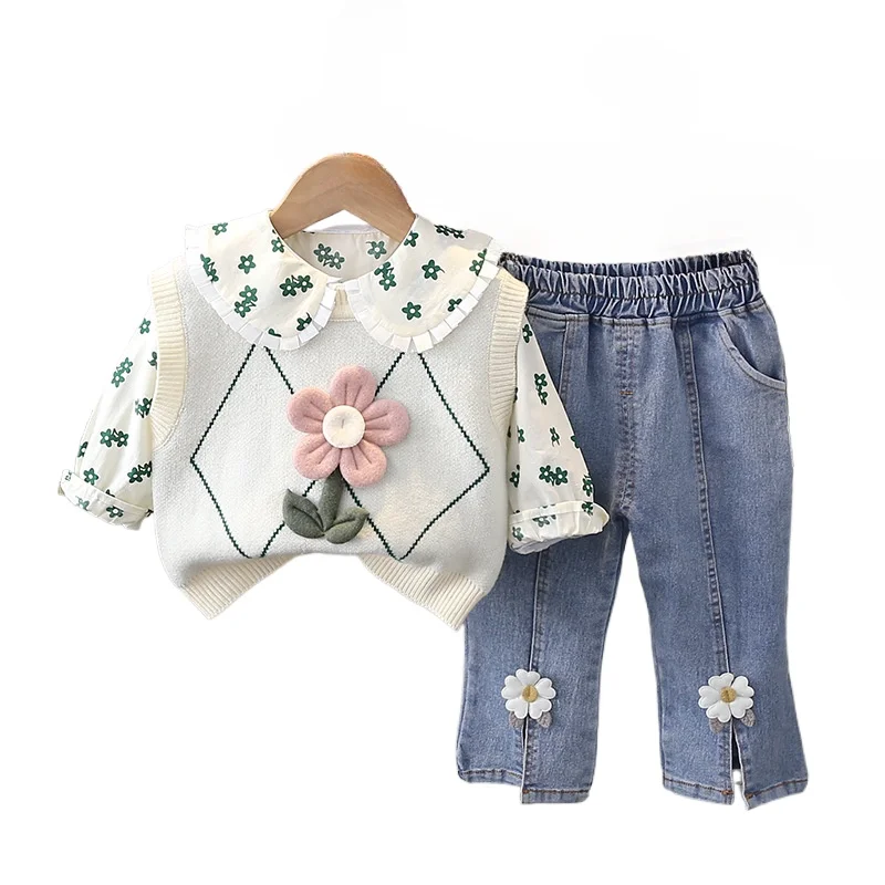 Conjunto de chándal para bebé – Chaleco, camisa y pants (3 piezas) - imagen 4