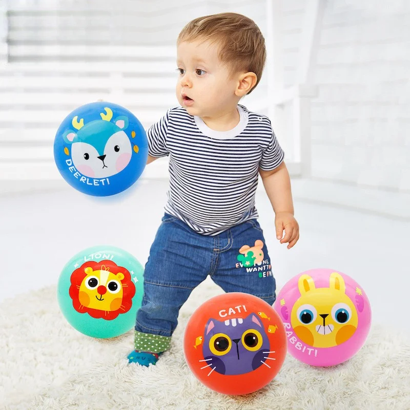 Pelota de palmaditas inflable para niños en guardería, segura