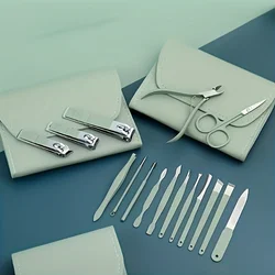 Kit de manicura para bebé con cortaúñas y tijeras de uñas