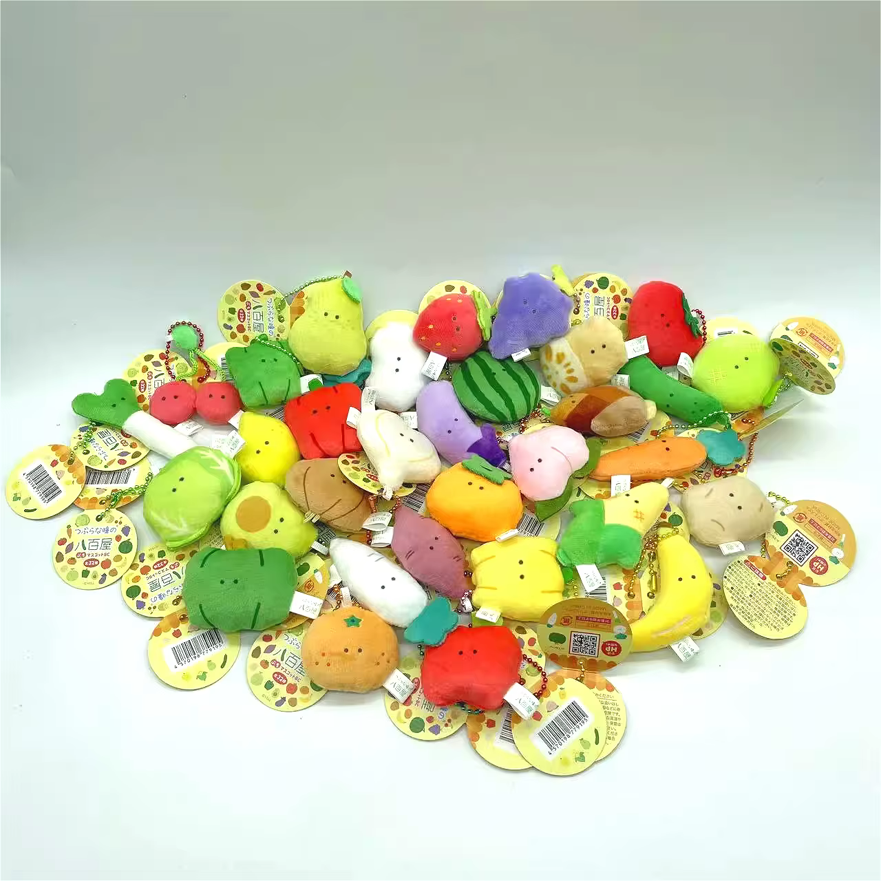 Peluches mini de frutas y verduras – Muñecos blanditos infantiles - imagen 4