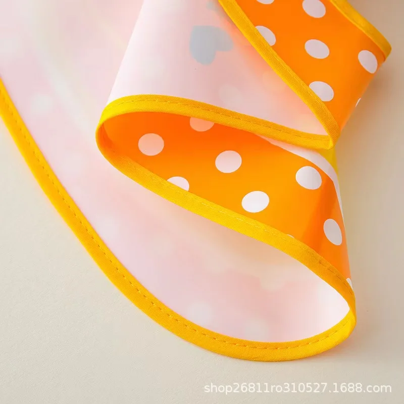 Babero impermeable reutilizable con estampado animal, antisuciedad - imagen 3